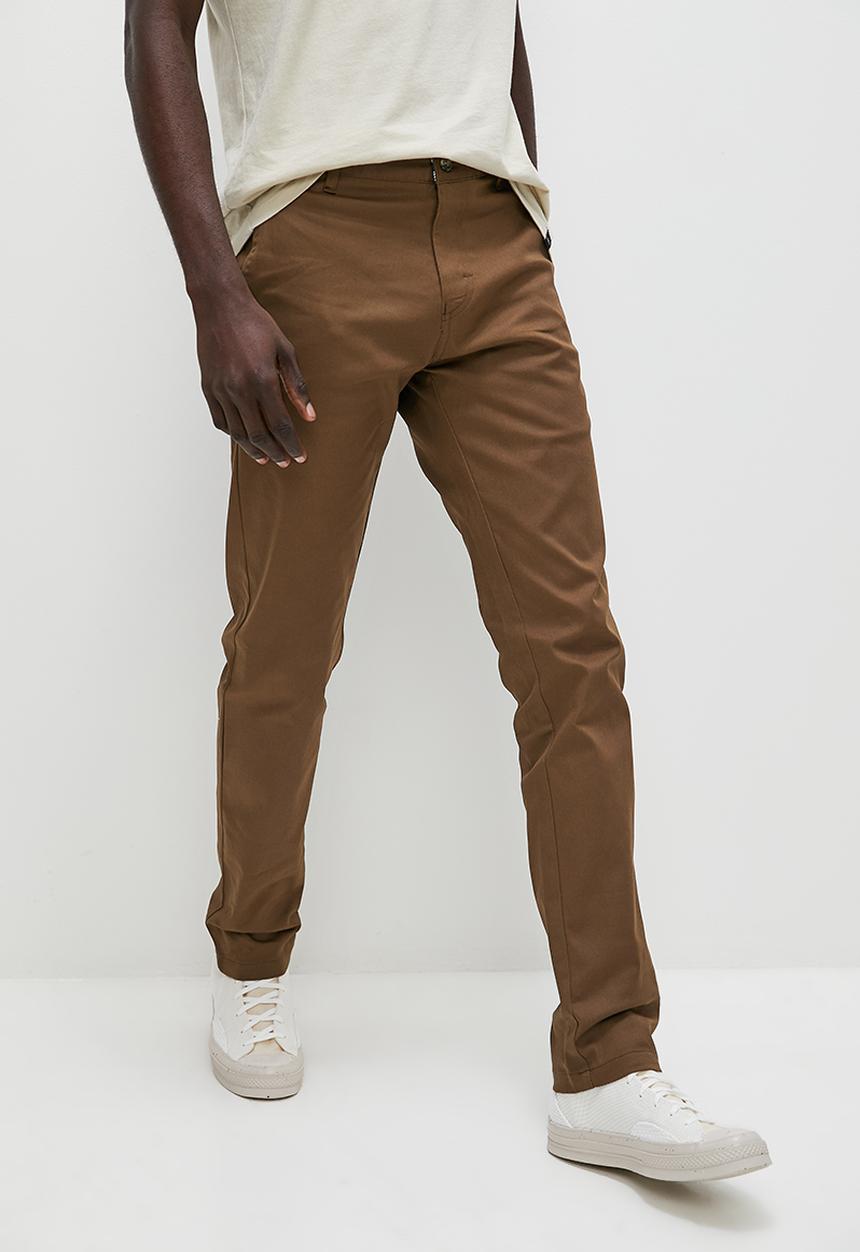 Superbalist - Caleb slim chino - brown