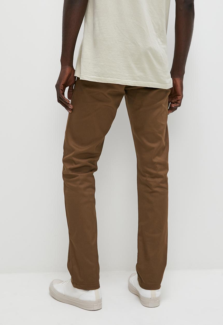 Superbalist - Caleb slim chino - brown