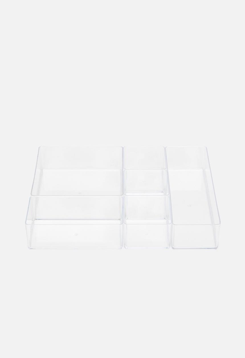 Bathroom Solutions - Drawer make up organiser - clear