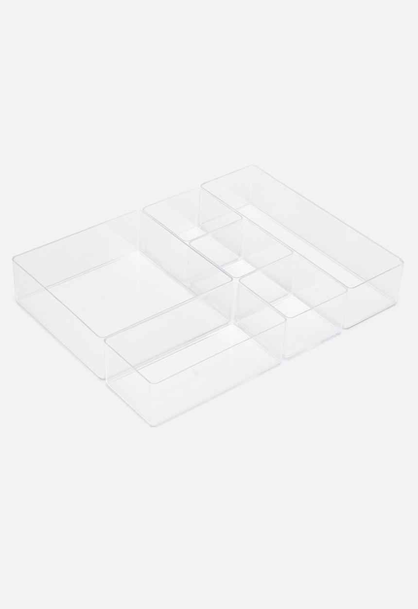 Bathroom Solutions - Drawer make up organiser - clear