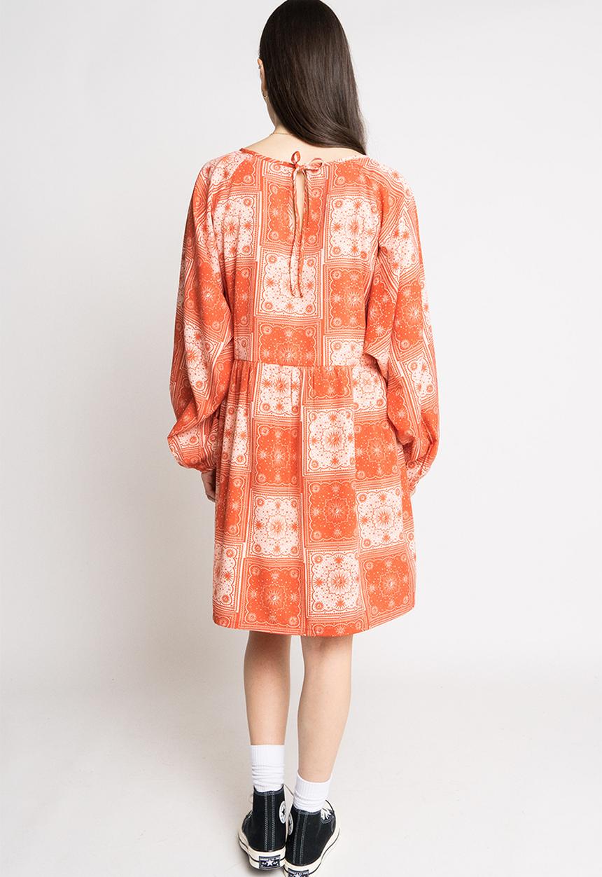 Daisy Street - Alexis dress - burnt orange