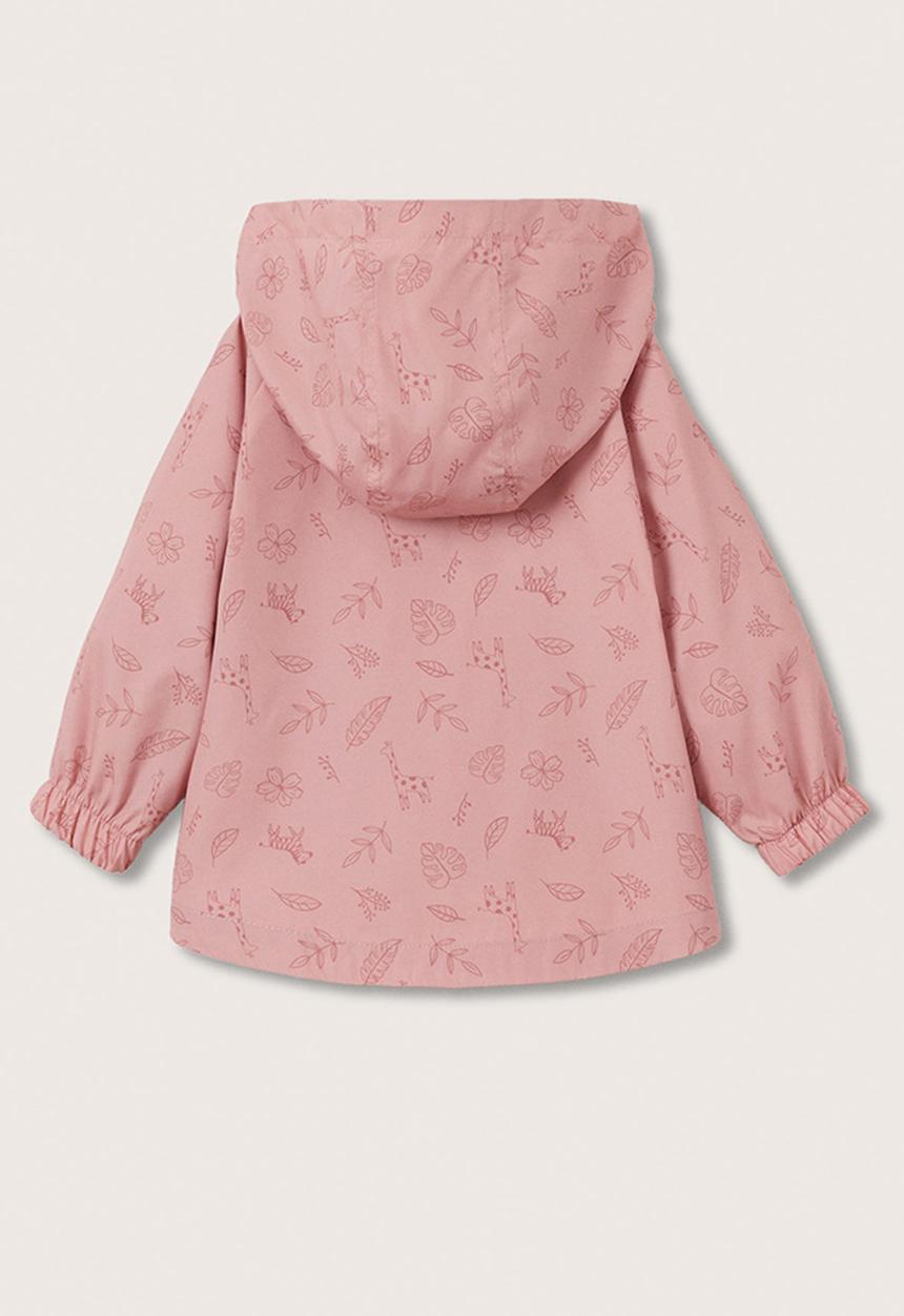 MANGO - Jacket rain - pink
