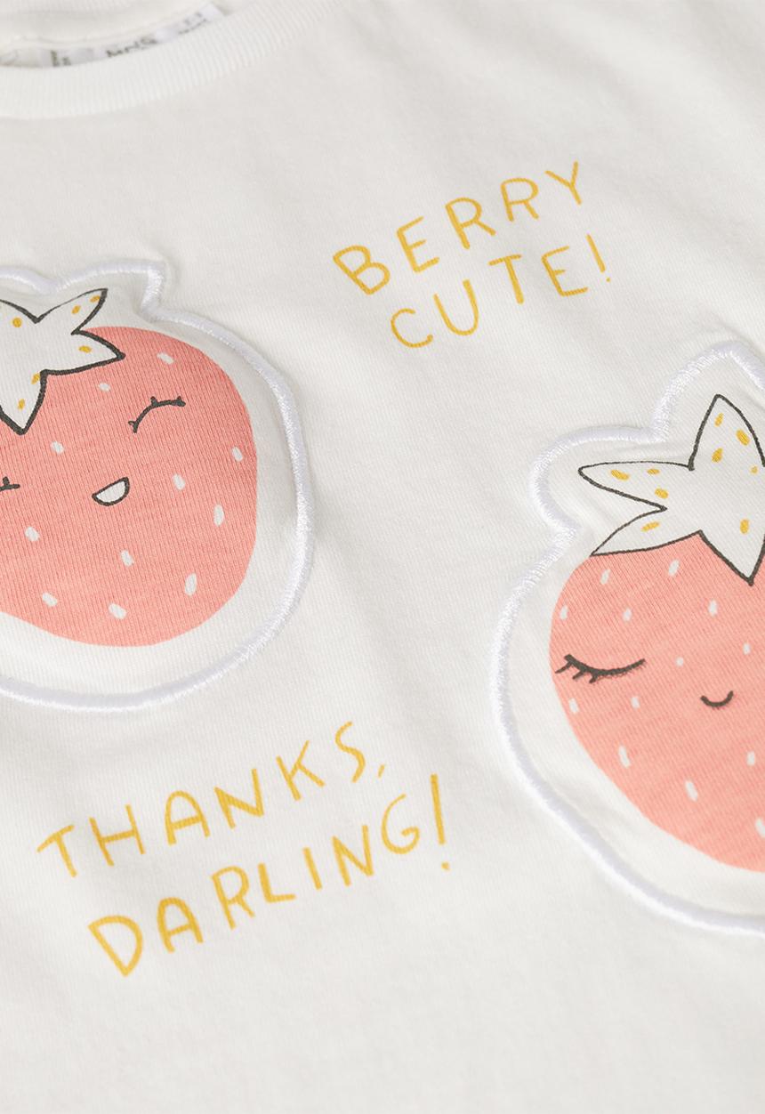 MANGO - Printed cotton pyjamas - pink