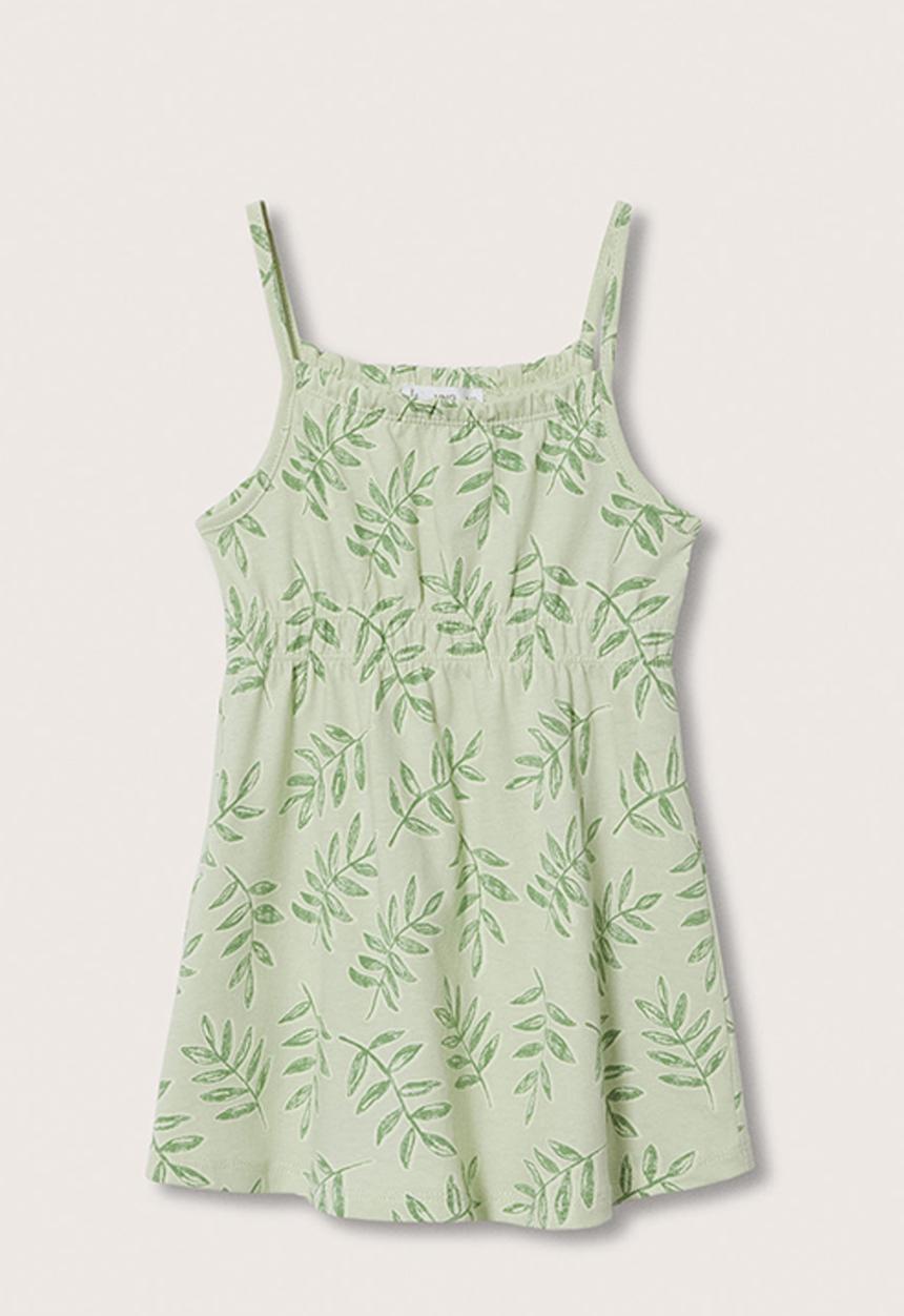 MANGO - Dress playa - green