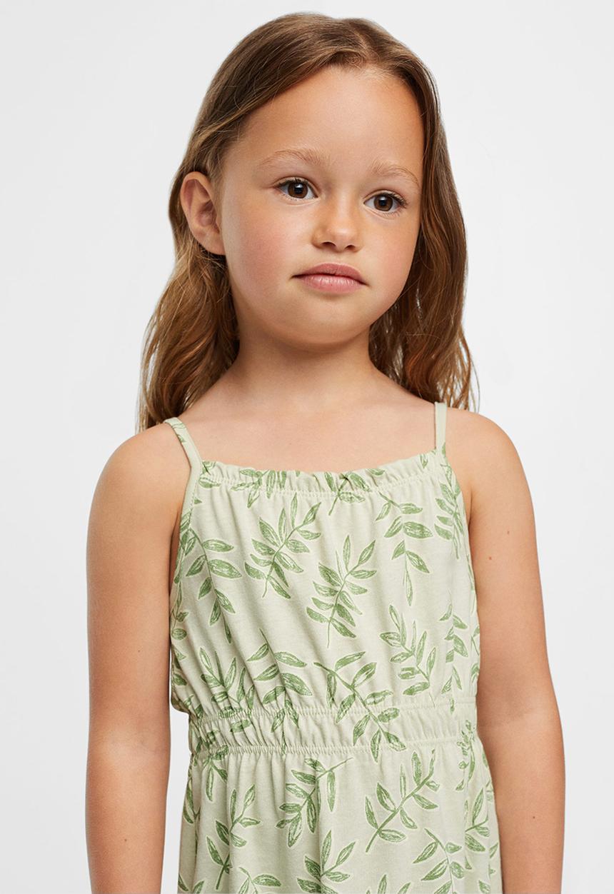 MANGO - Dress playa - green