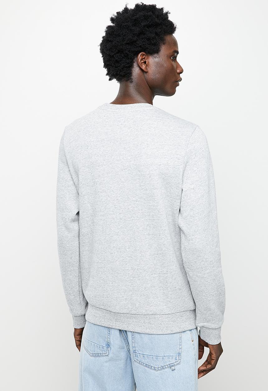 Superdry. - Vintage vl interest crew - athletic grey marl