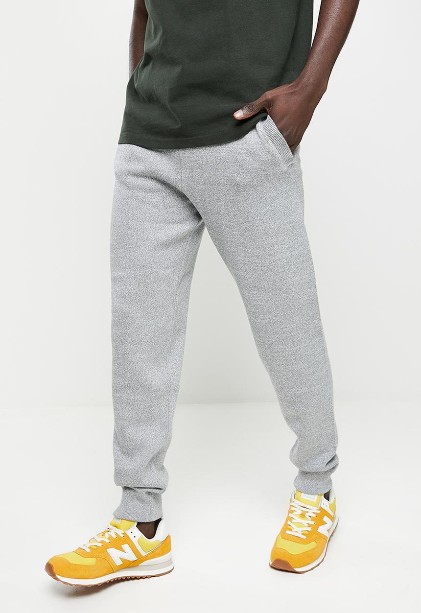 Superdry. - Studios essential cttn jogger - pale rock grit