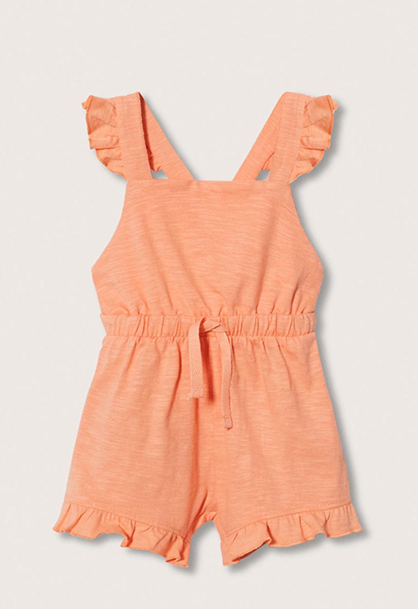 MANGO - Playsuit amapola - lt orange