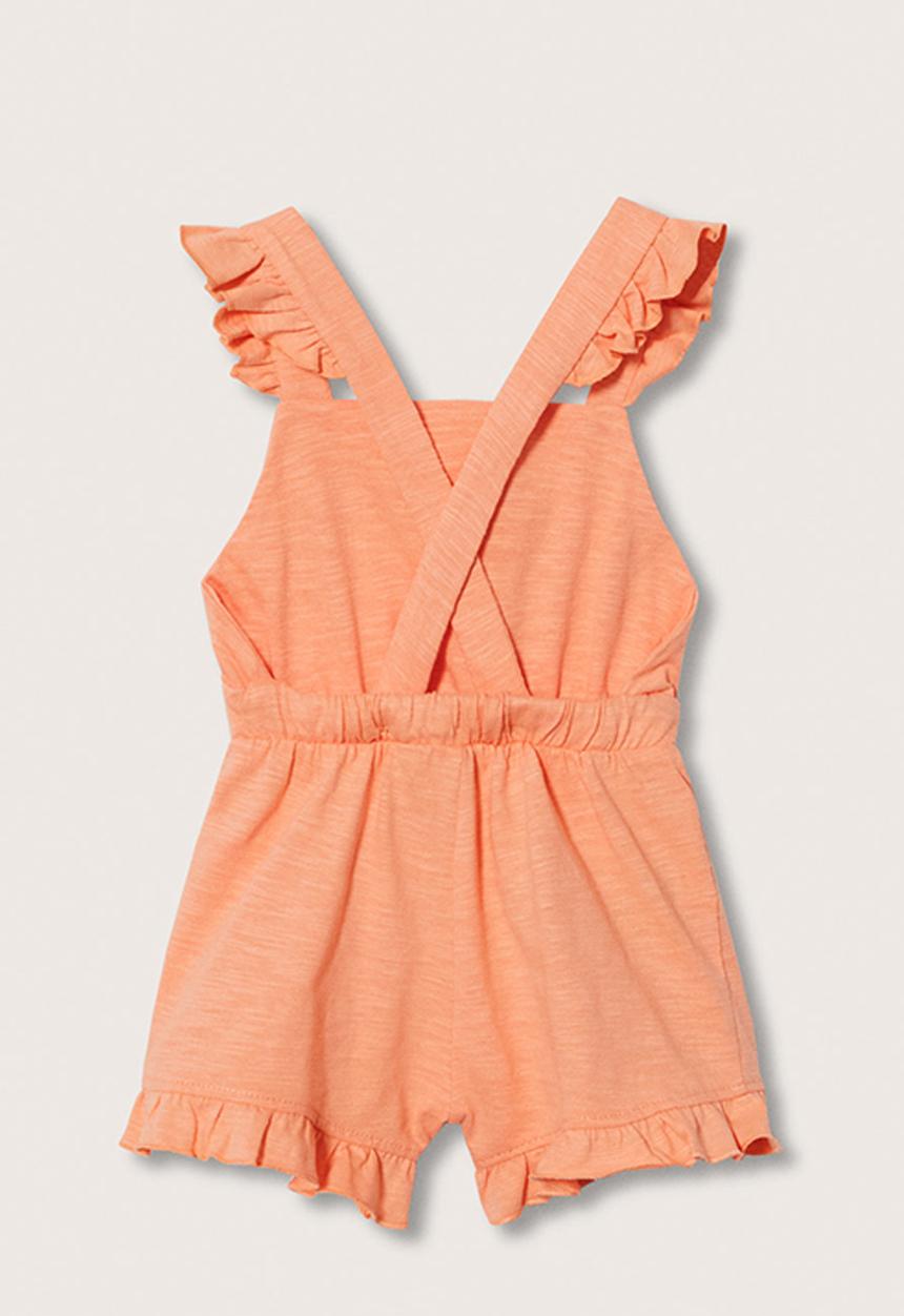 MANGO - Playsuit amapola - lt orange