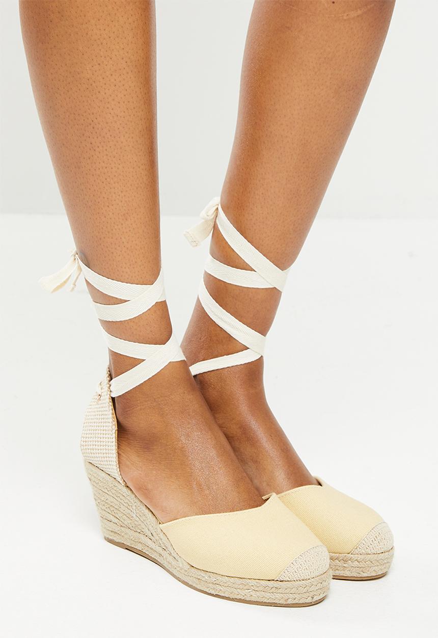 Madison® - Clover espadrille wedge heel - yellow