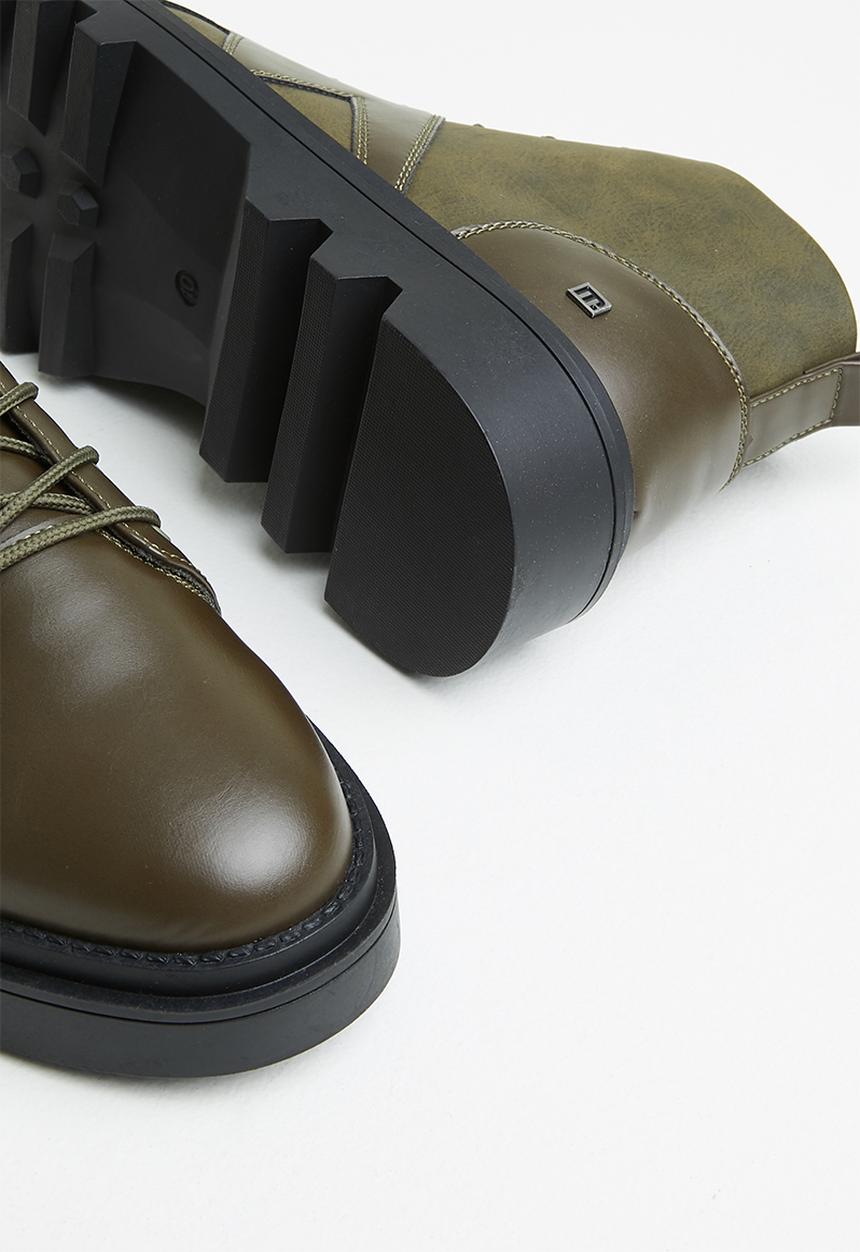 MAZERATA - Vinchey 5 nubuck wax - olive