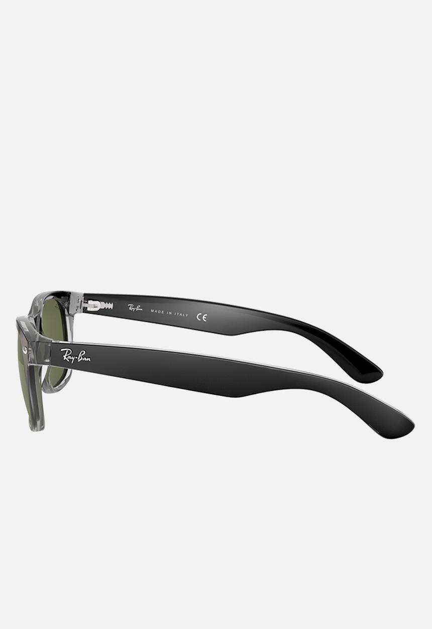 Ray-Ban - New wayfarer 55mm  - black on transparent