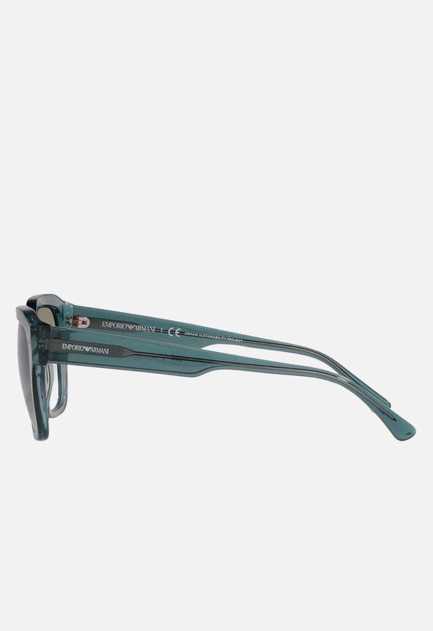 Emporio Armani - 0ea4175 59118e 55mm - shiny transaprent blue