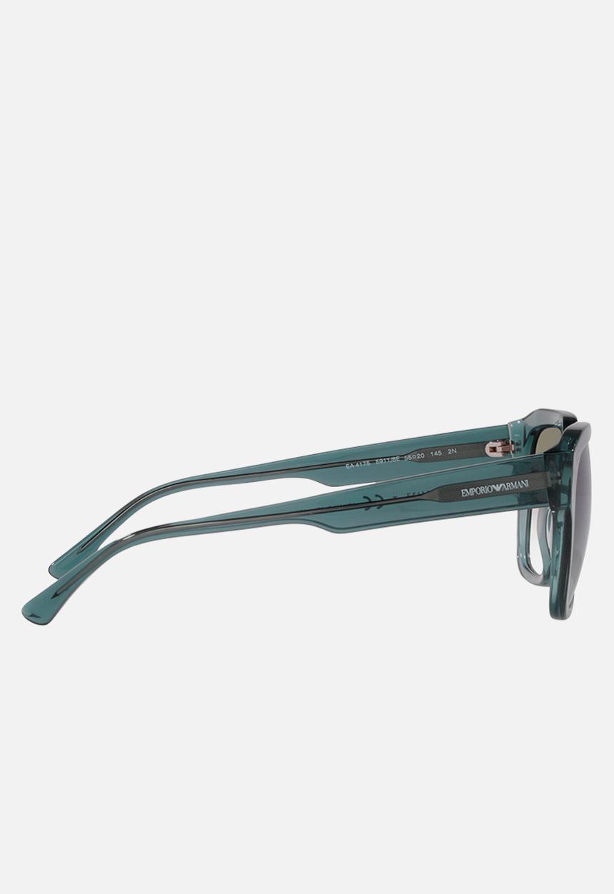 Emporio Armani - 0ea4175 59118e 55mm - shiny transaprent blue