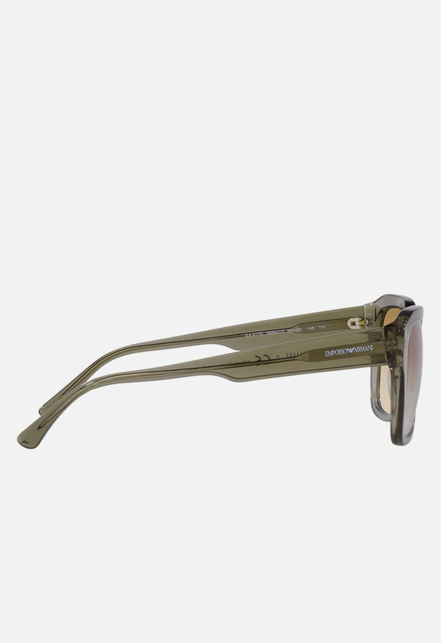 Emporio Armani - 0ea4175 588413 55mm - shiny transparent green