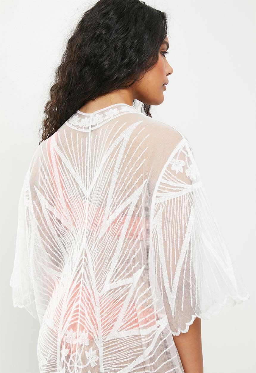 dailyfriday - Embroidered i kaftan - white
