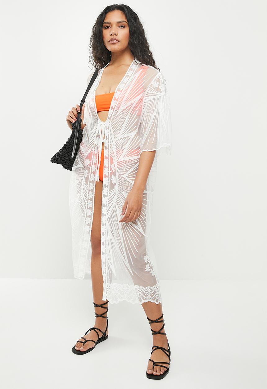 dailyfriday - Embroidered i kaftan - white