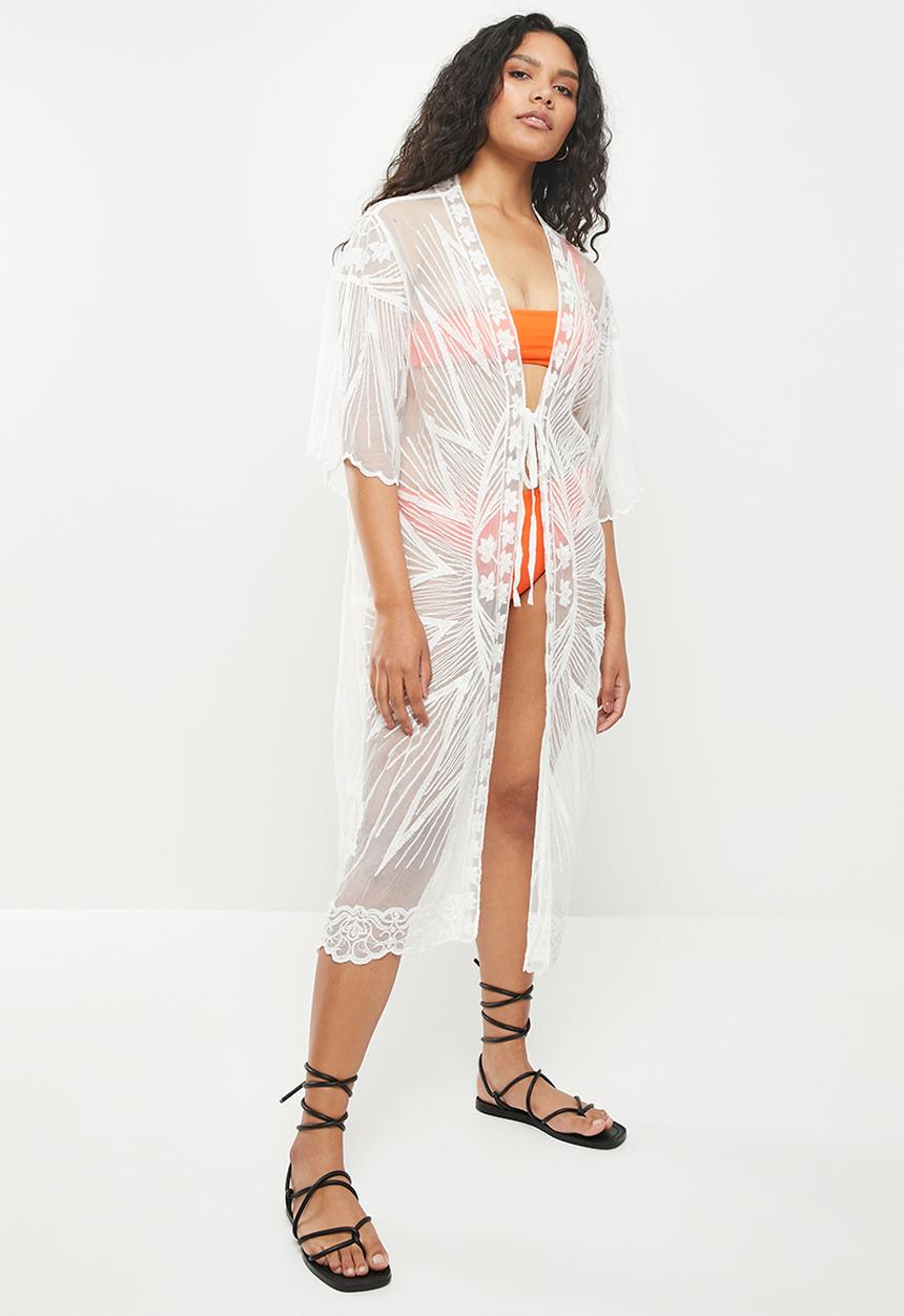 dailyfriday - Embroidered i kaftan - white