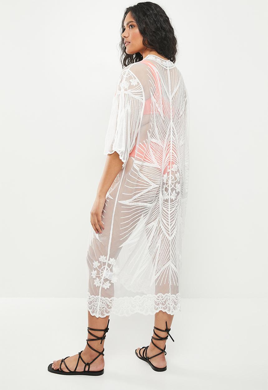 dailyfriday - Embroidered i kaftan - white