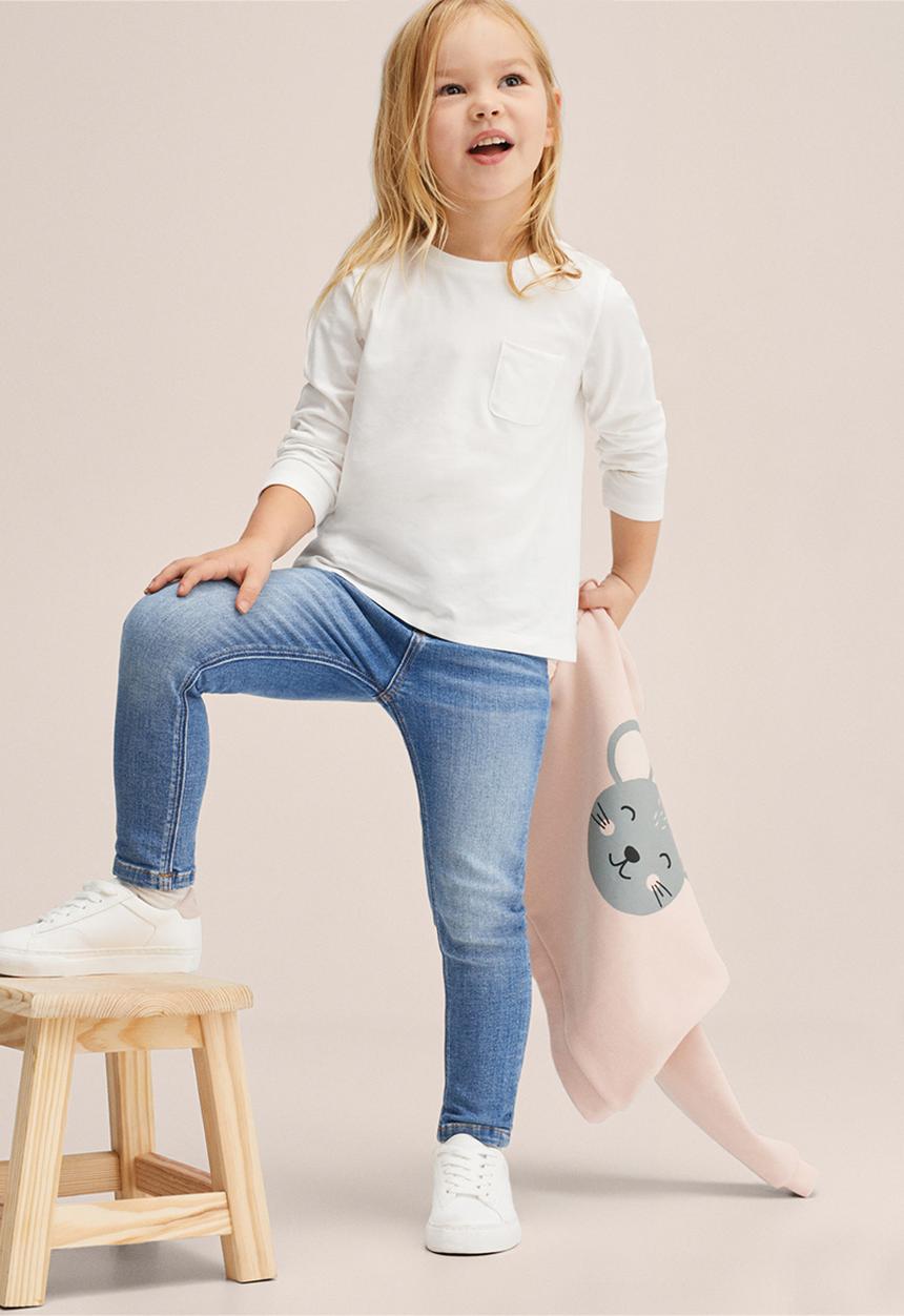 MANGO - Jeans elena - blue