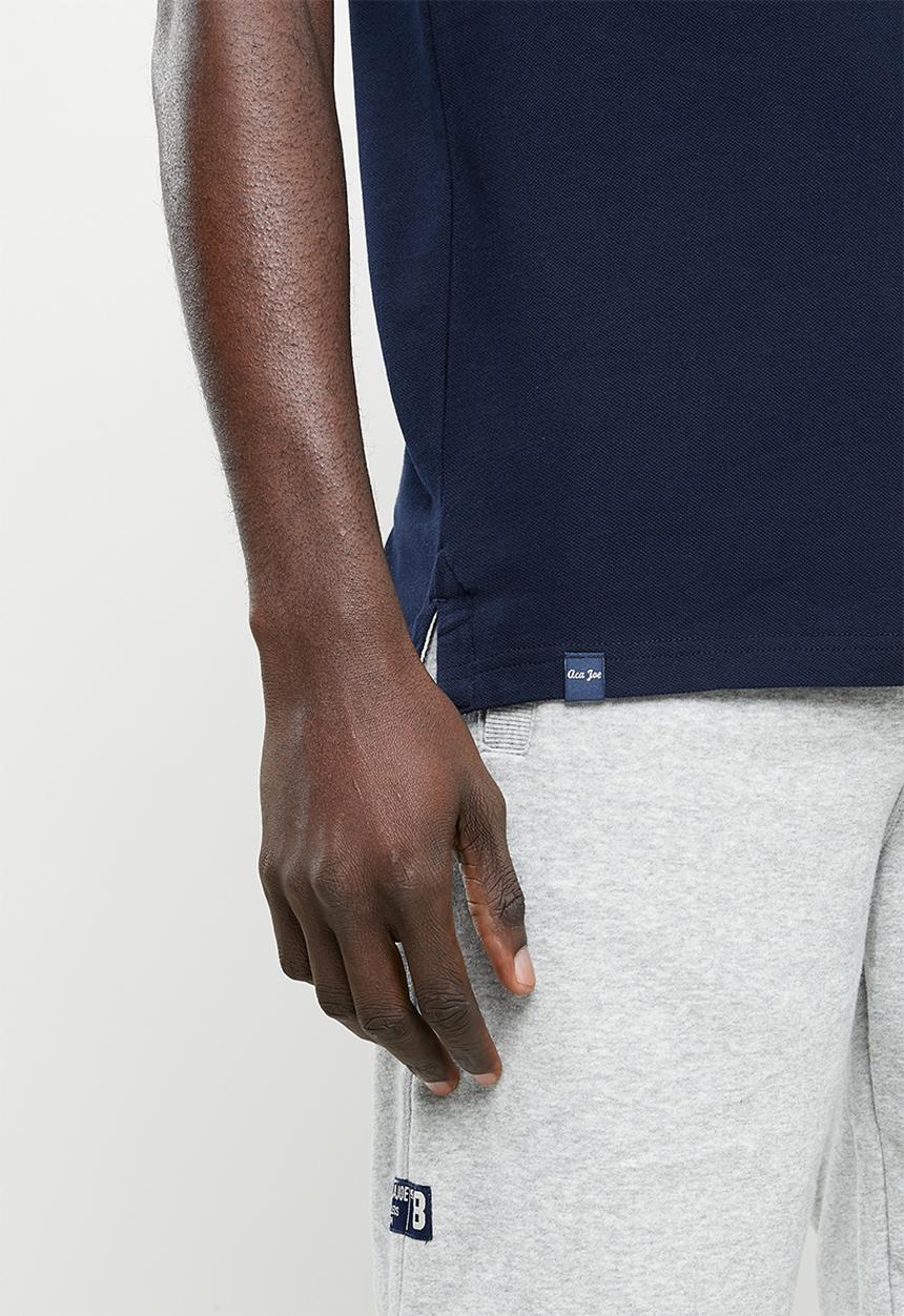 Aca Joe - Aca joe chest panel golfer - navy