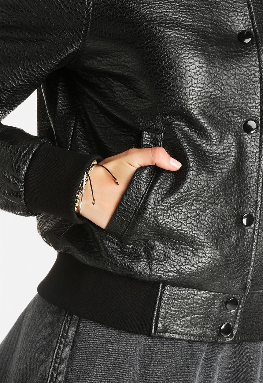 Vero Moda - Vote Black PU Jacket