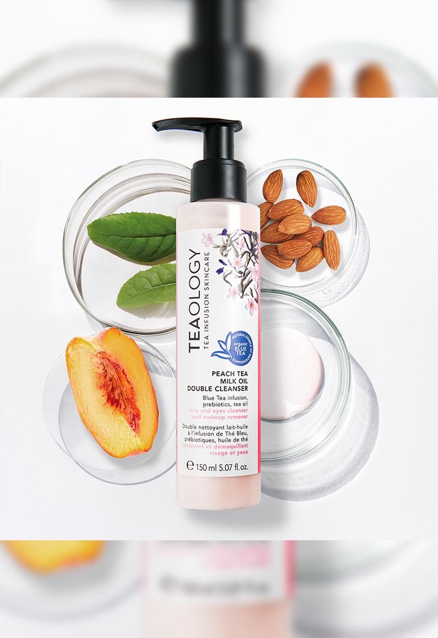 TEAOLOGY - Peach Tea Milk-to-Oil Double Cleanser