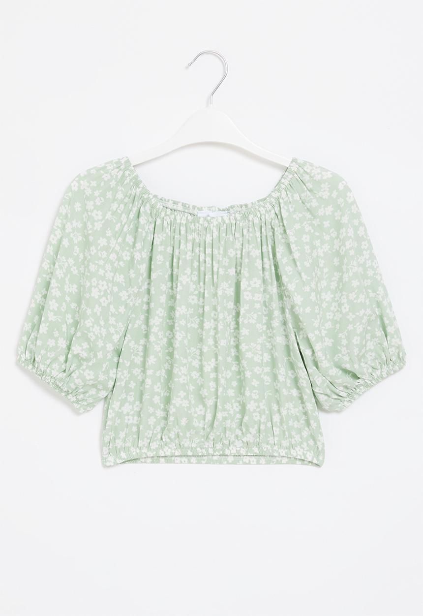 Superbalist - Cropped ditsy blouse - floral
