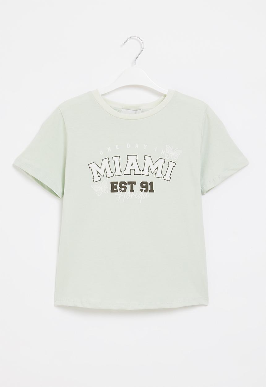 Superbalist - Graphic t-shirt - sage green