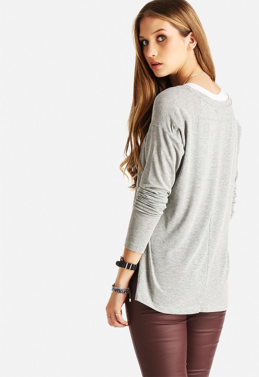 Vero Moda - Busy V-Neck Top