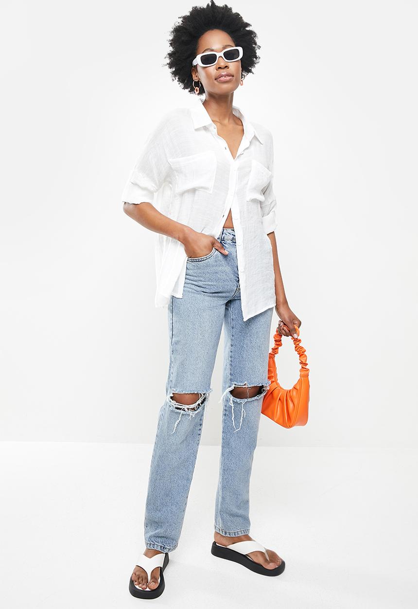 dailyfriday - Boyfriend shirt - white