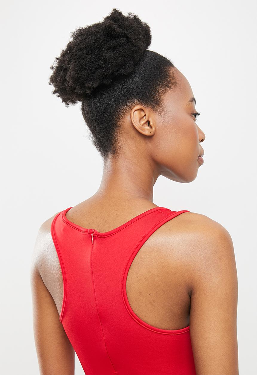 dailyfriday - Cut out sports suit - red
