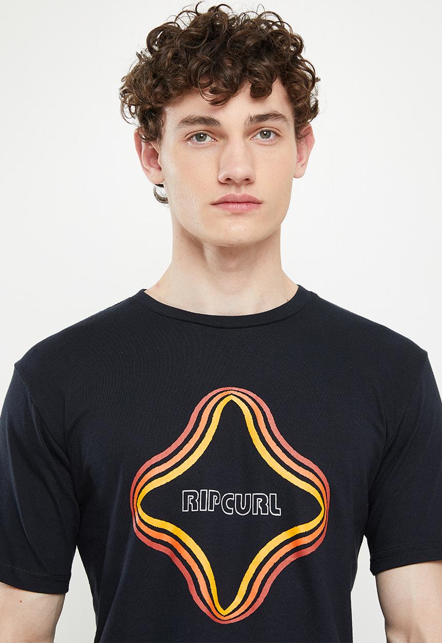 Rip Curl - Surf revival vibrations tee - black