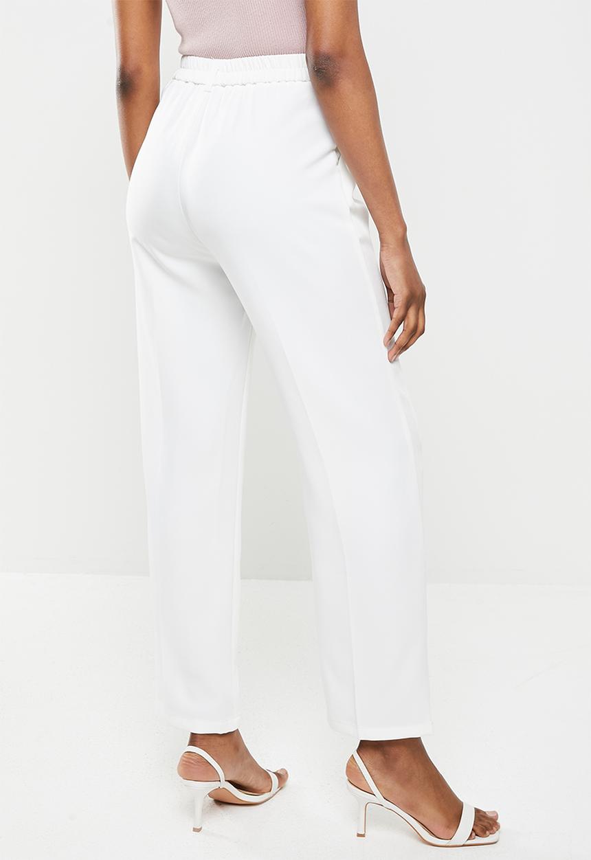dailyfriday - Wide leg pants - ecru