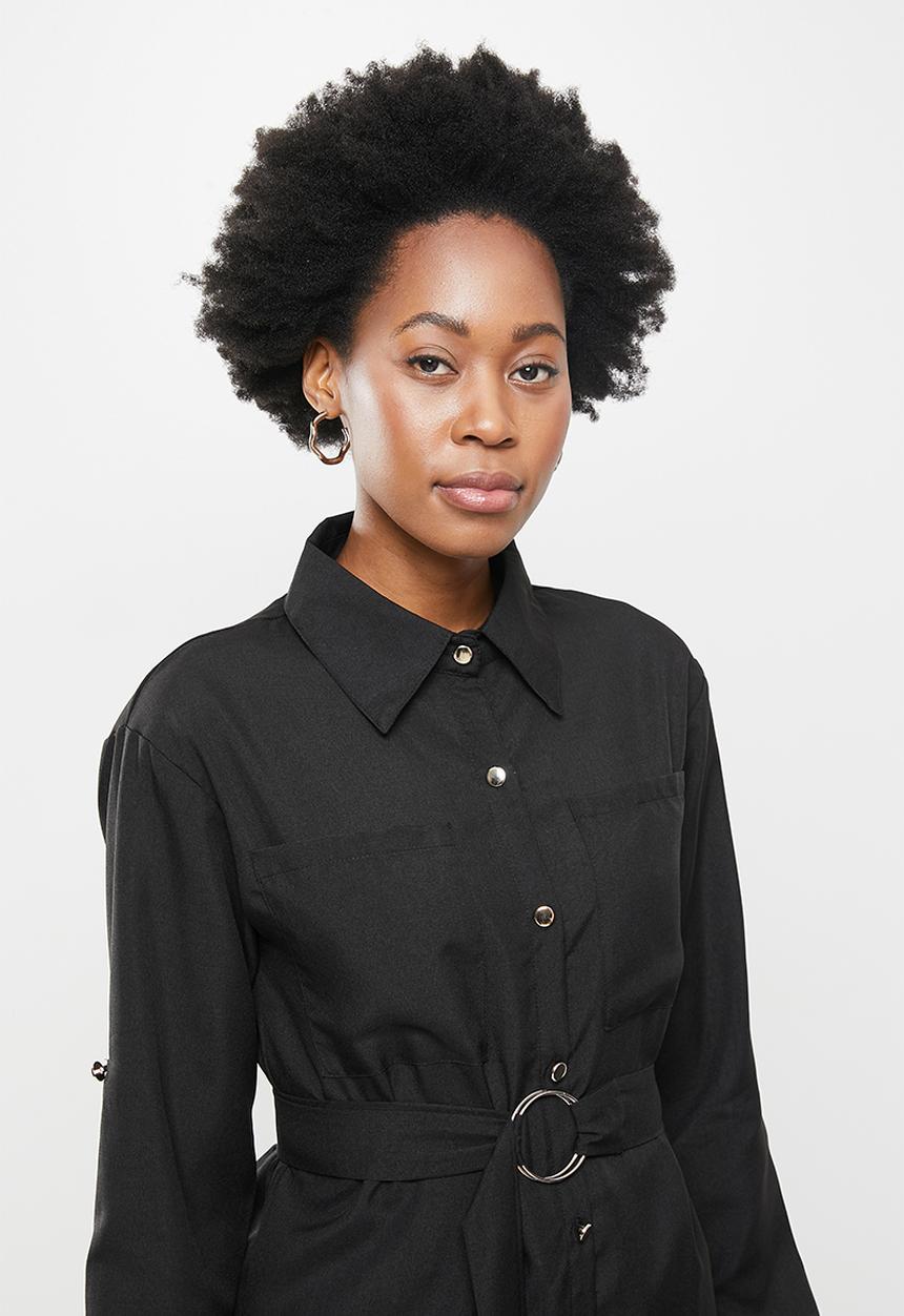 dailyfriday - Shirt dress - black