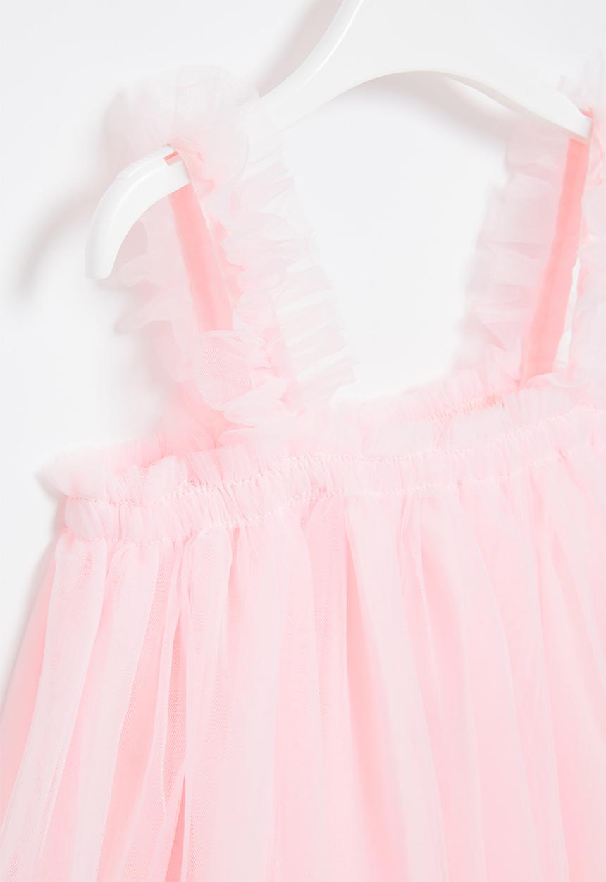 Pop Candy - Girls mesh dress - pink