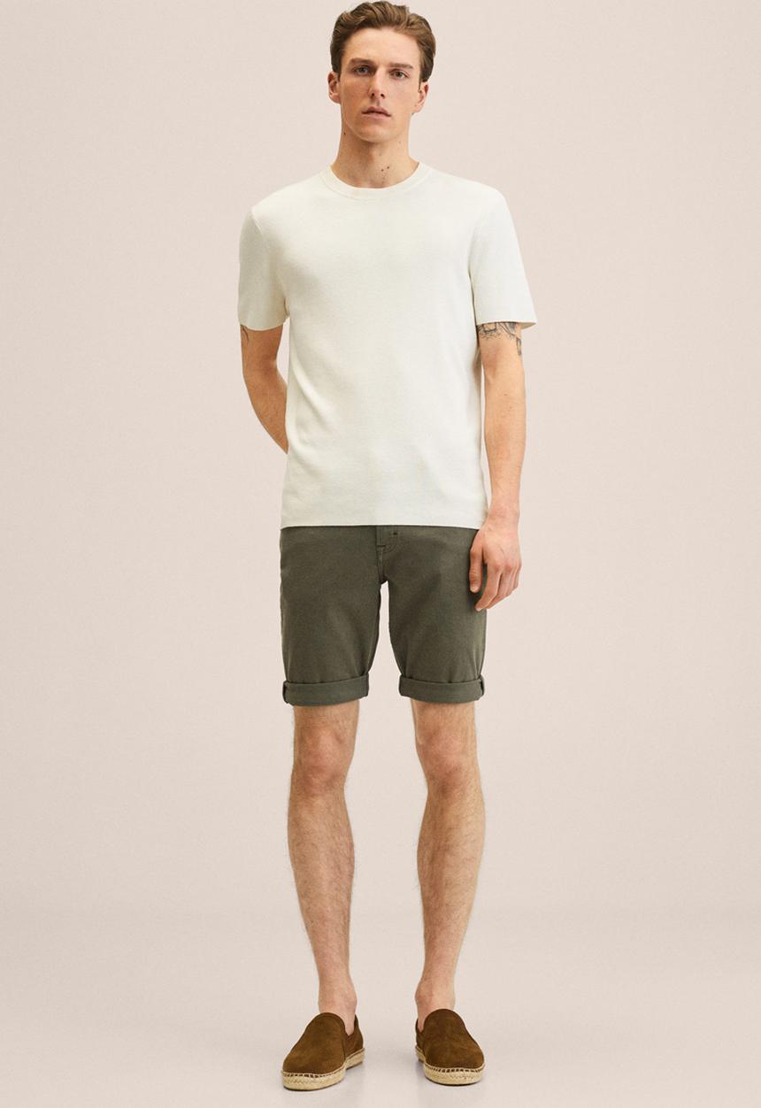MANGO - Shorts nepto - khaki 