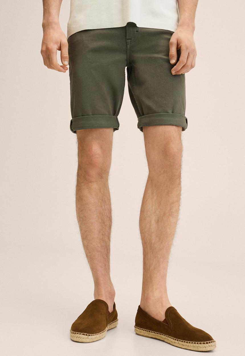 MANGO - Shorts nepto - khaki 