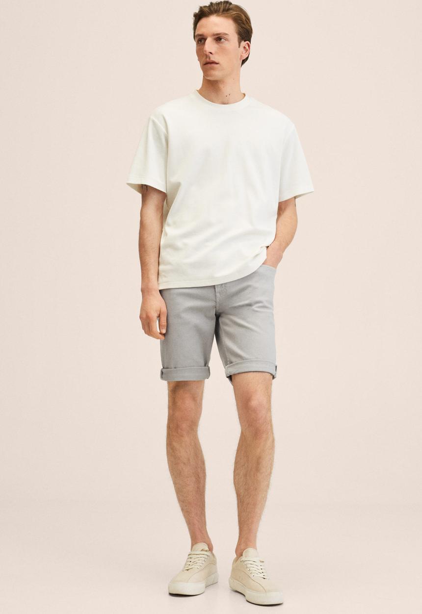 MANGO - Shorts nepto - grey 