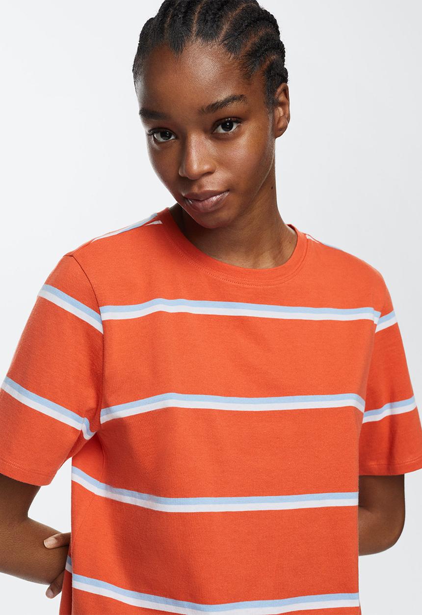 MANGO - T-shirt bella-h - bright red