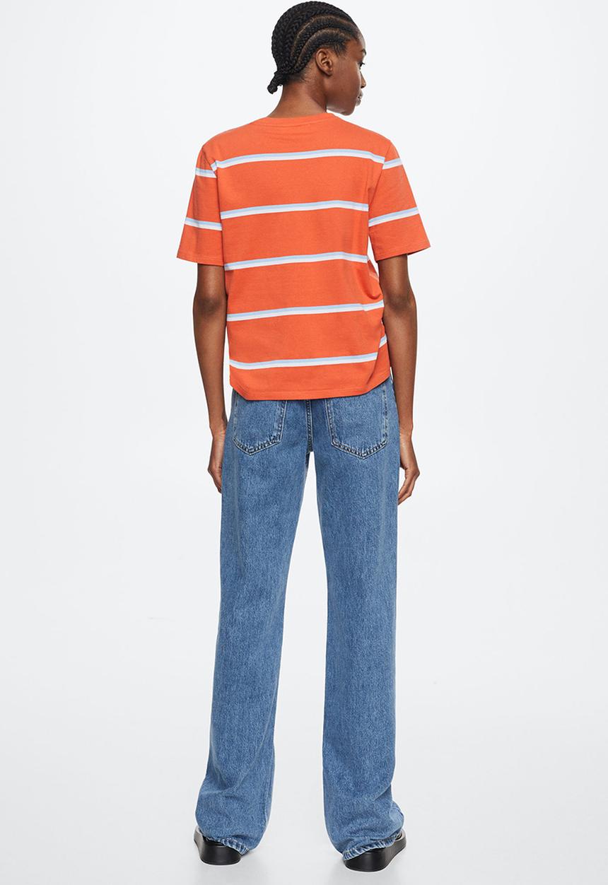 MANGO - T-shirt bella-h - bright red