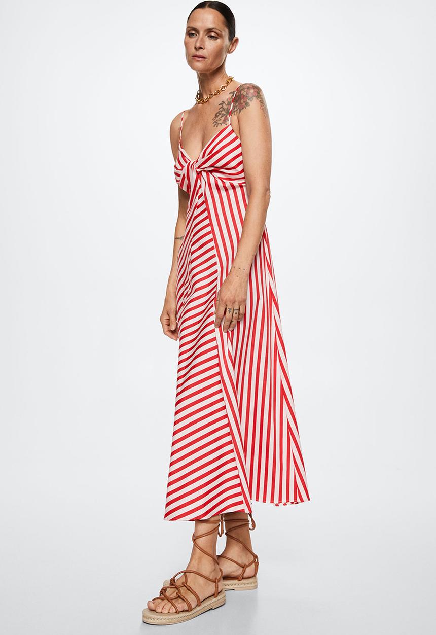 MANGO - Dress aveiro - natural