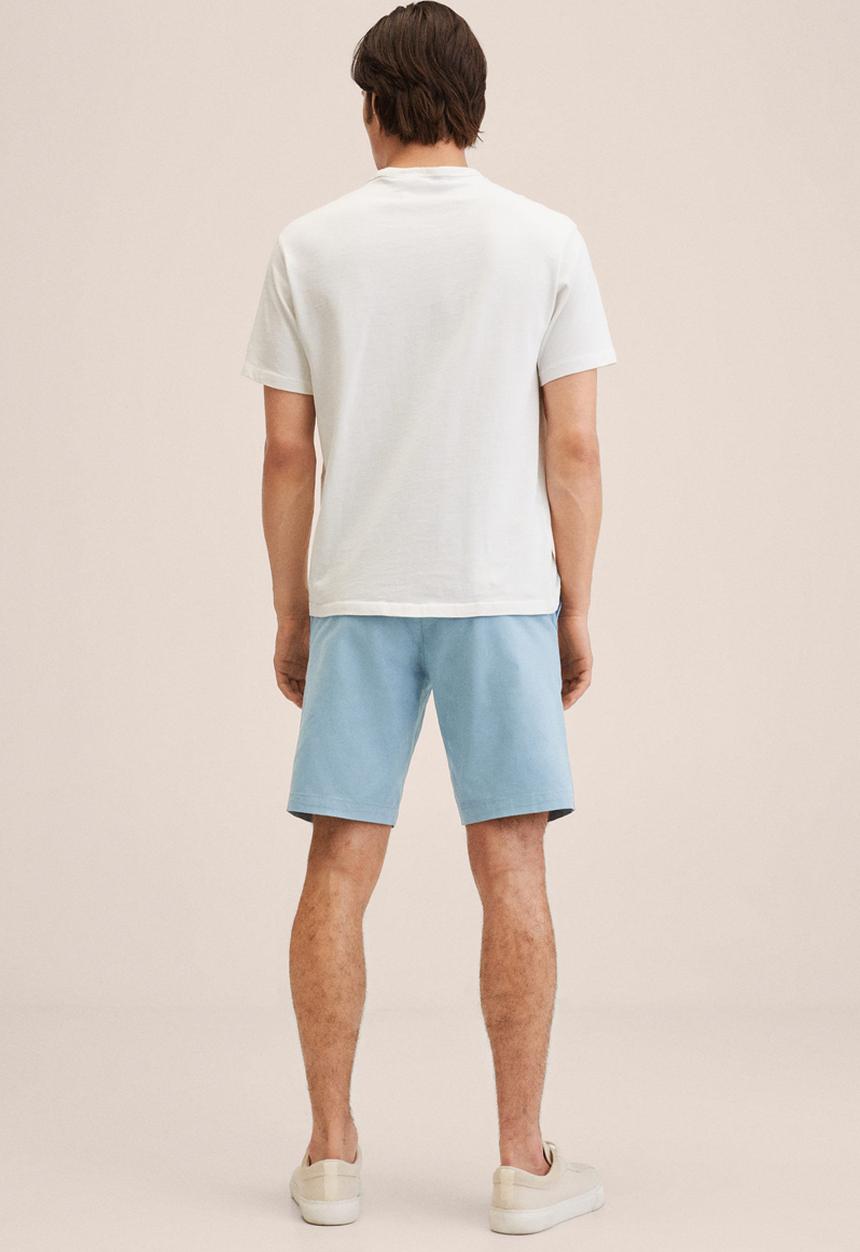 MANGO - Gracia bermuda shorts - blue