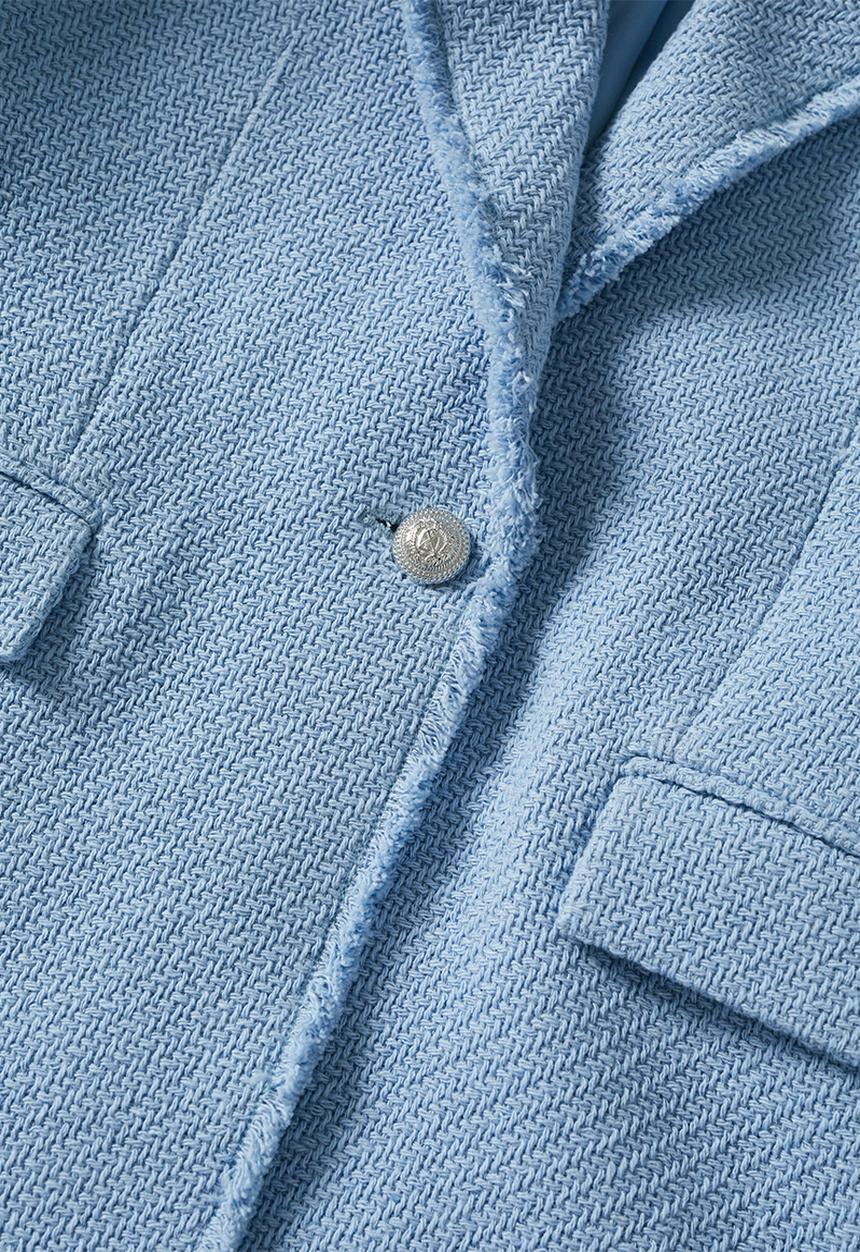 MANGO - Blazer arthur - light blue