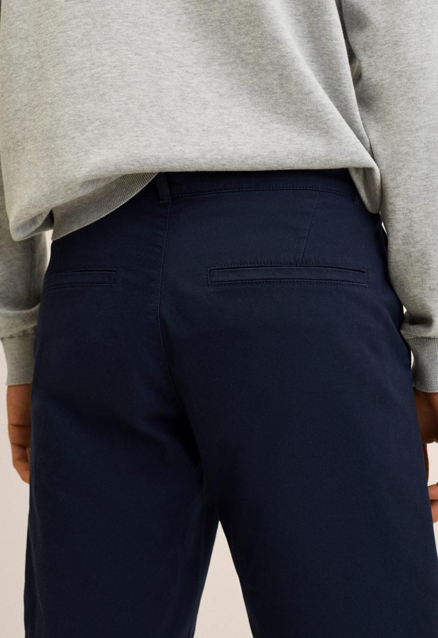 MANGO - Gracia bermuda shorts  - navy