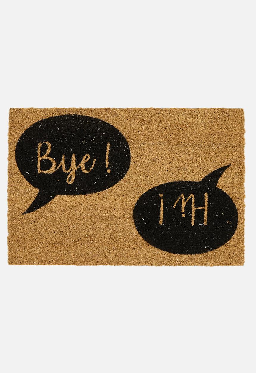 H&S - Cocos doormat - Hi-Bye