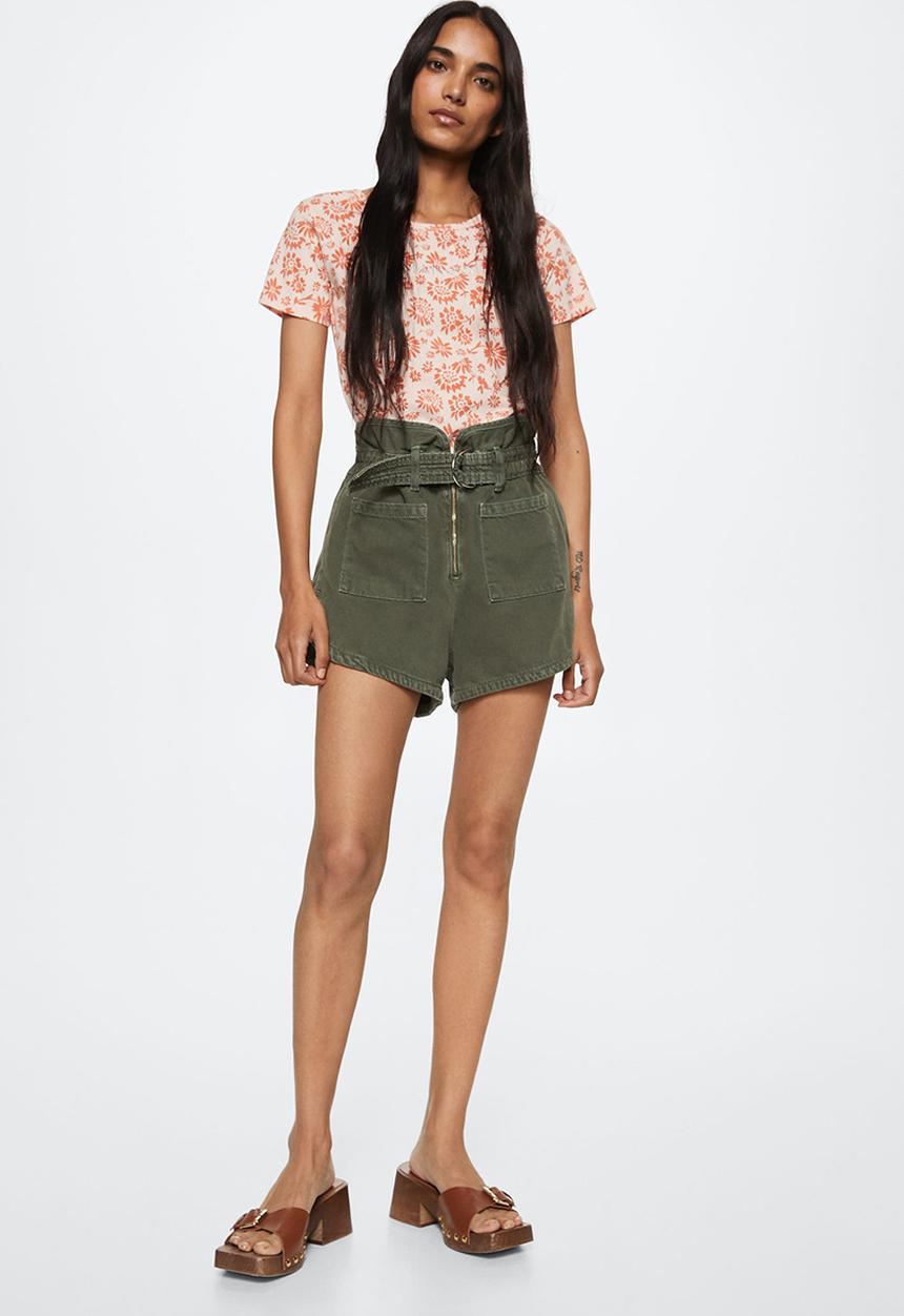 MANGO - T-shirtmangofi-h - light pink