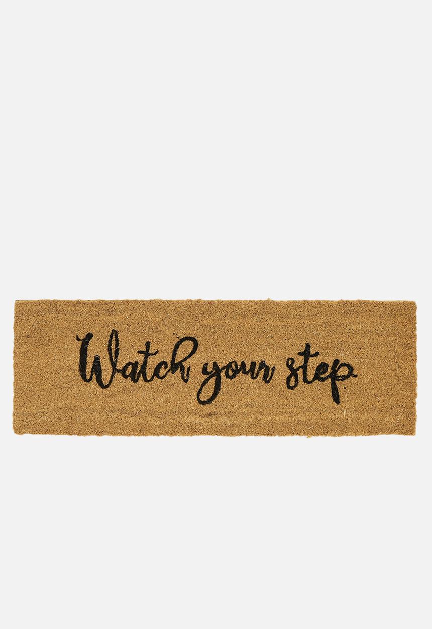 H&S - Doormat - watch your step