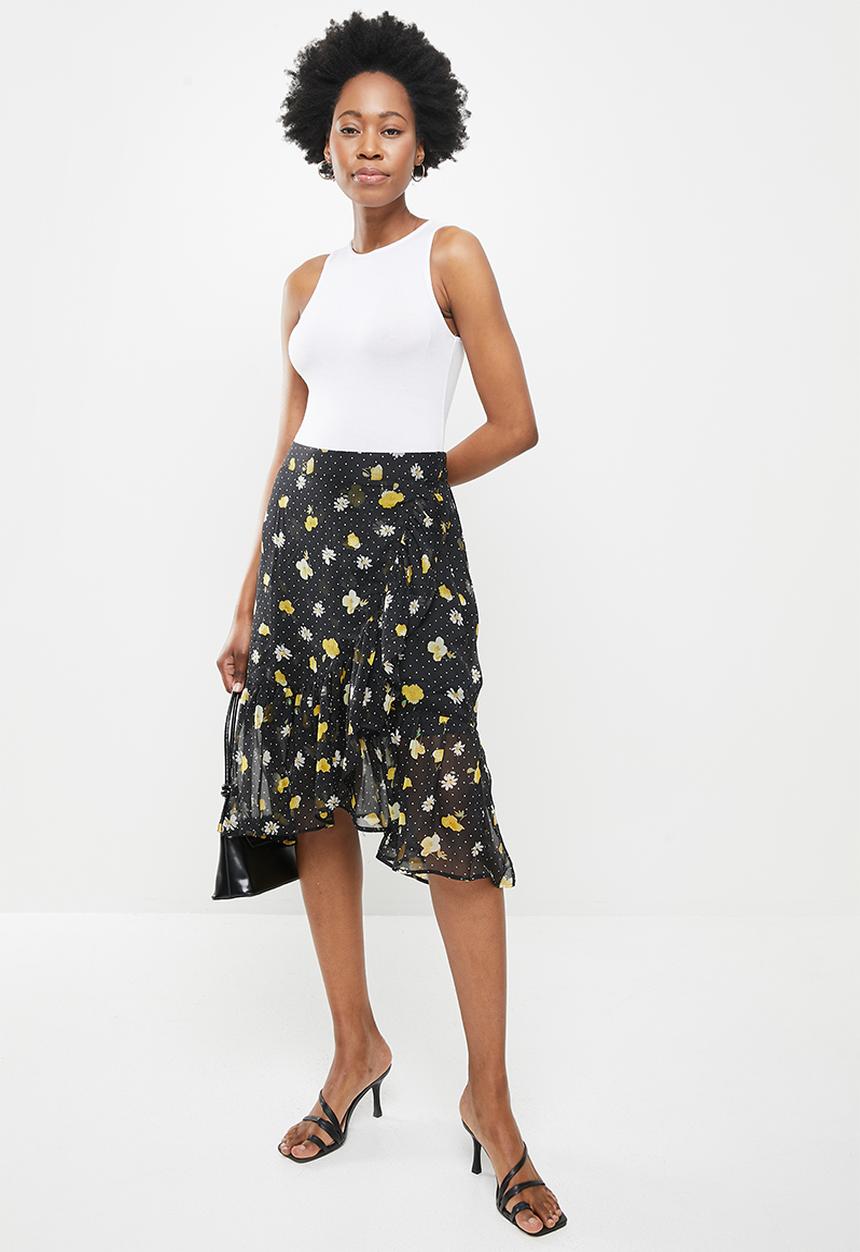 Vero Moda - Kaya skirt - black