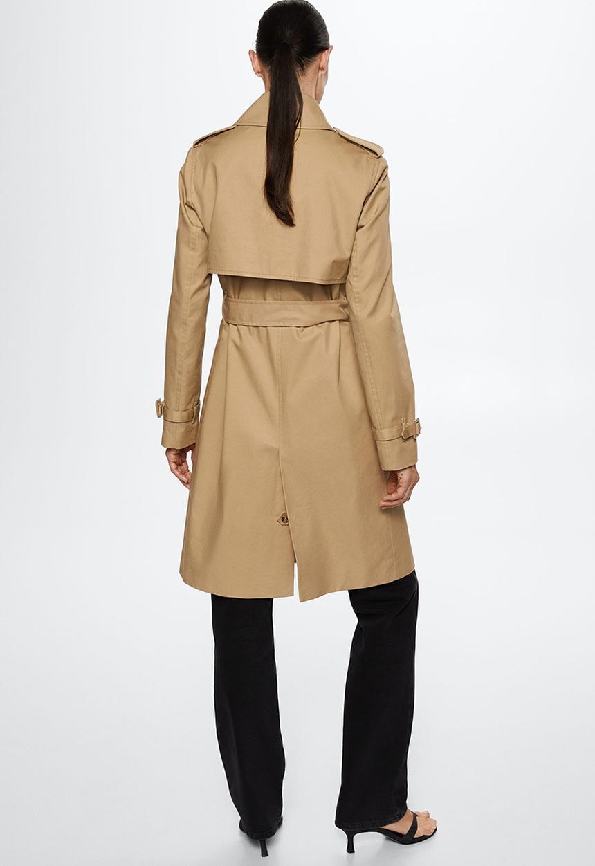 MANGO - Trench coat polana - light beige
